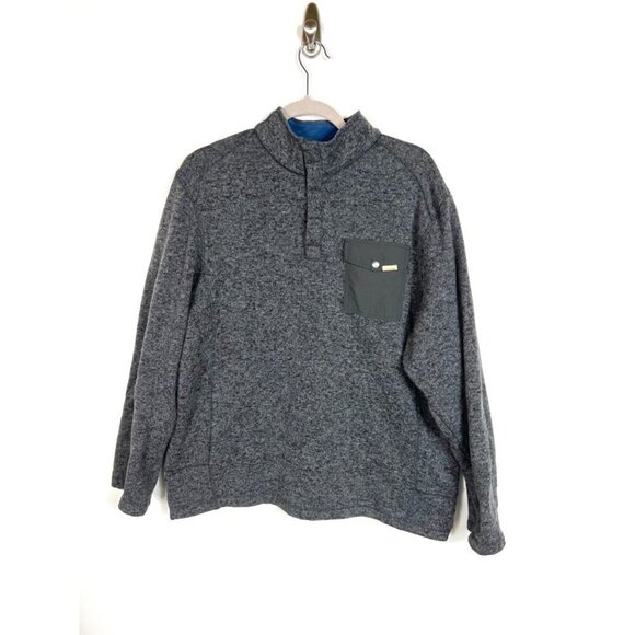 Woolrich gray pullover sweatshirt - Picture 5 of 10